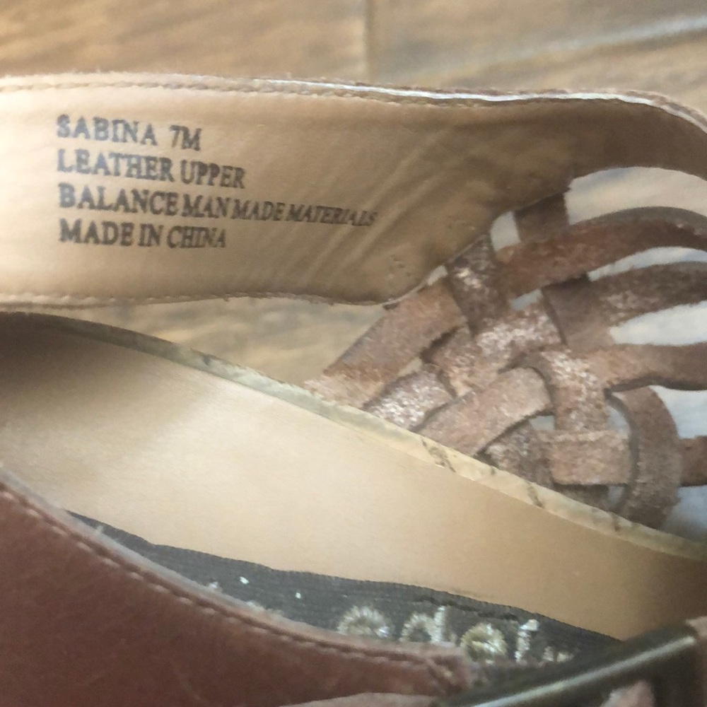 Libby Edelman Leather platform heels - Picture 5 of 5